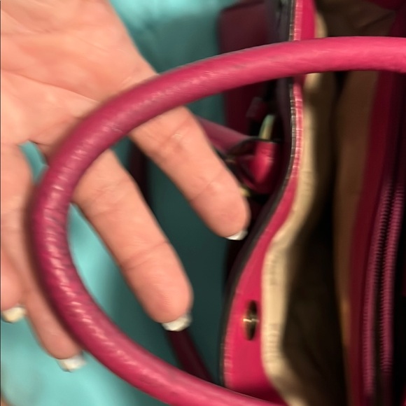 Michael Kors Vibrant Pink Tote Bag - Picture 11 of 13